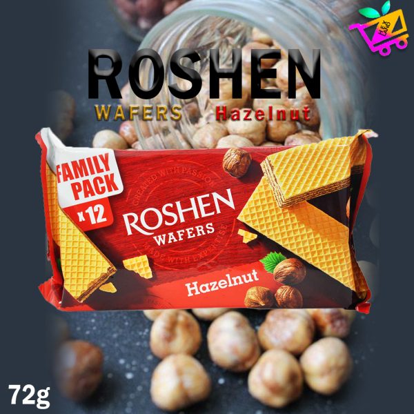 ویفر روشن فندقی ۷۲ گرم Roshen7
